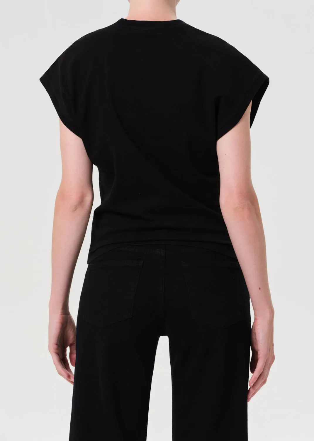 Meg Tee in Black sold by Agolde product image thumbnail 2