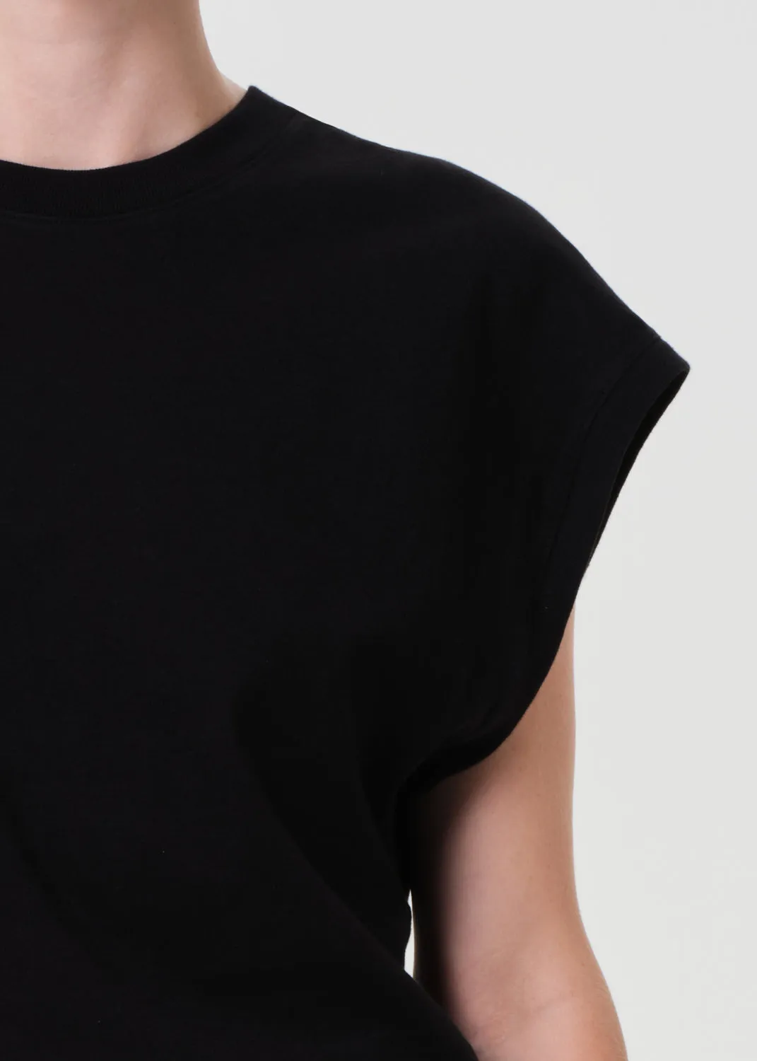 Meg Tee in Black sold by Agolde product image thumbnail 5