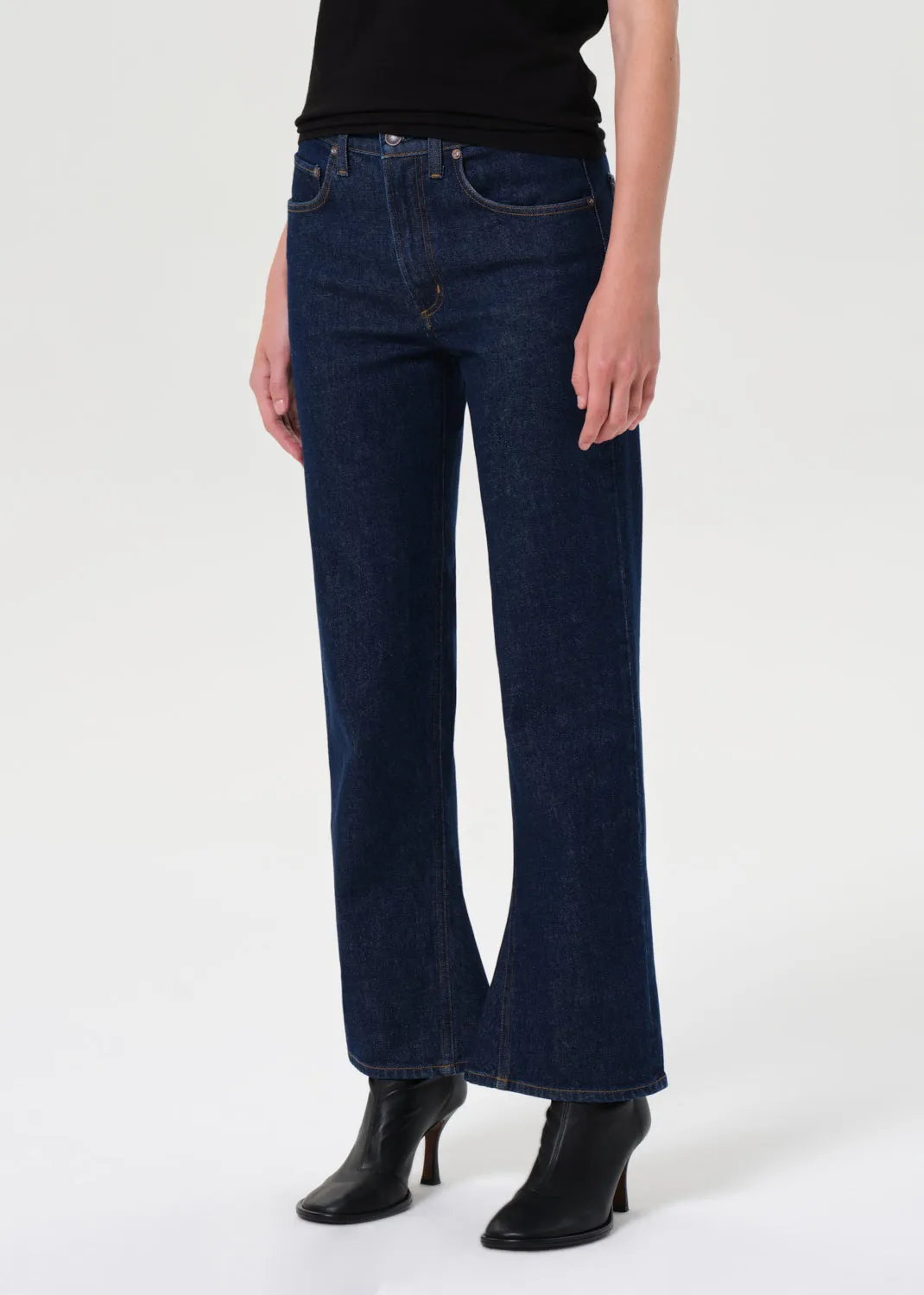 Mid Rise Kick Boot Ankle (Comfort Stretch) in Reissue sold by Agolde product image thumbnail 4