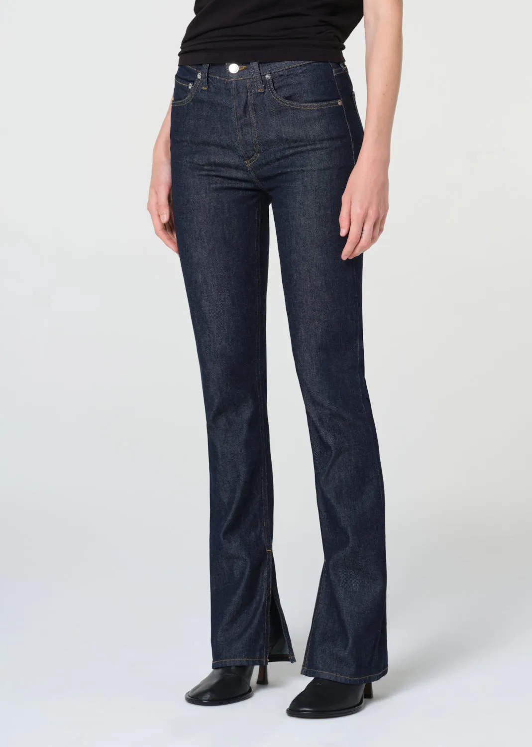 Ingram Split Skinny (Weightless Stretch) in Rinse sold by Agolde product image thumbnail 5
