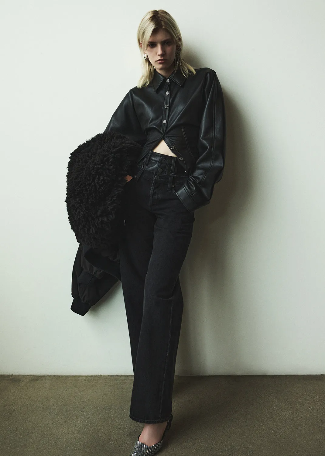 Elson Jean in Detox Raven sold by Agolde product image thumbnail 2