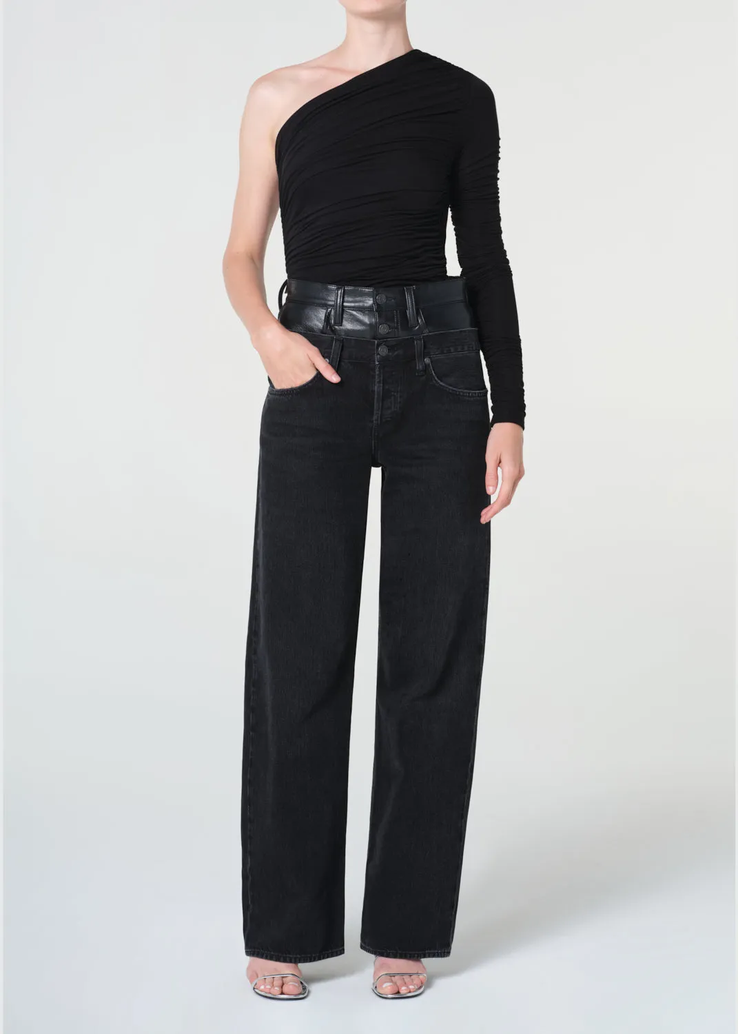 Elson Jean in Detox Raven sold by Agolde