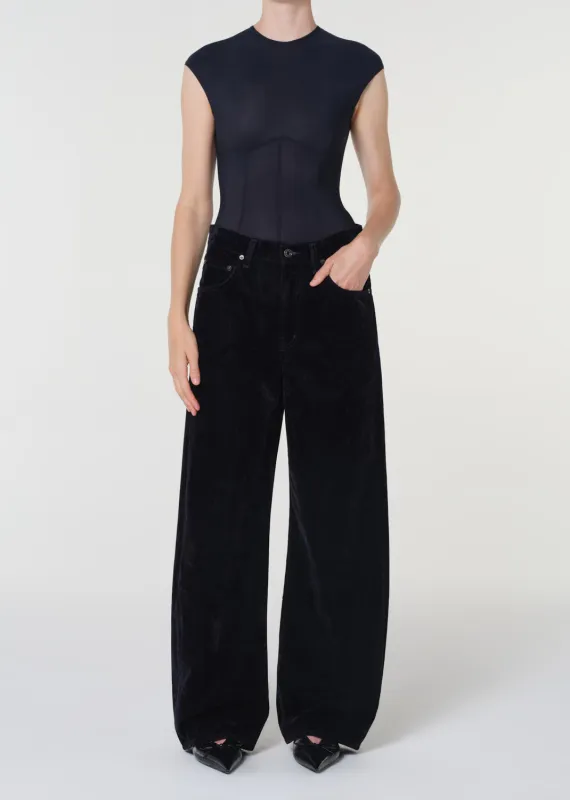 Low Curve Jean (Velvet) in Blue Crush sold by Agolde