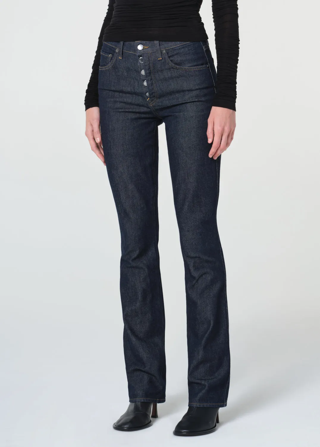 Jetta Stacked Skinny (Weightless Stretch) in Rinse sold by Agolde product image thumbnail 4