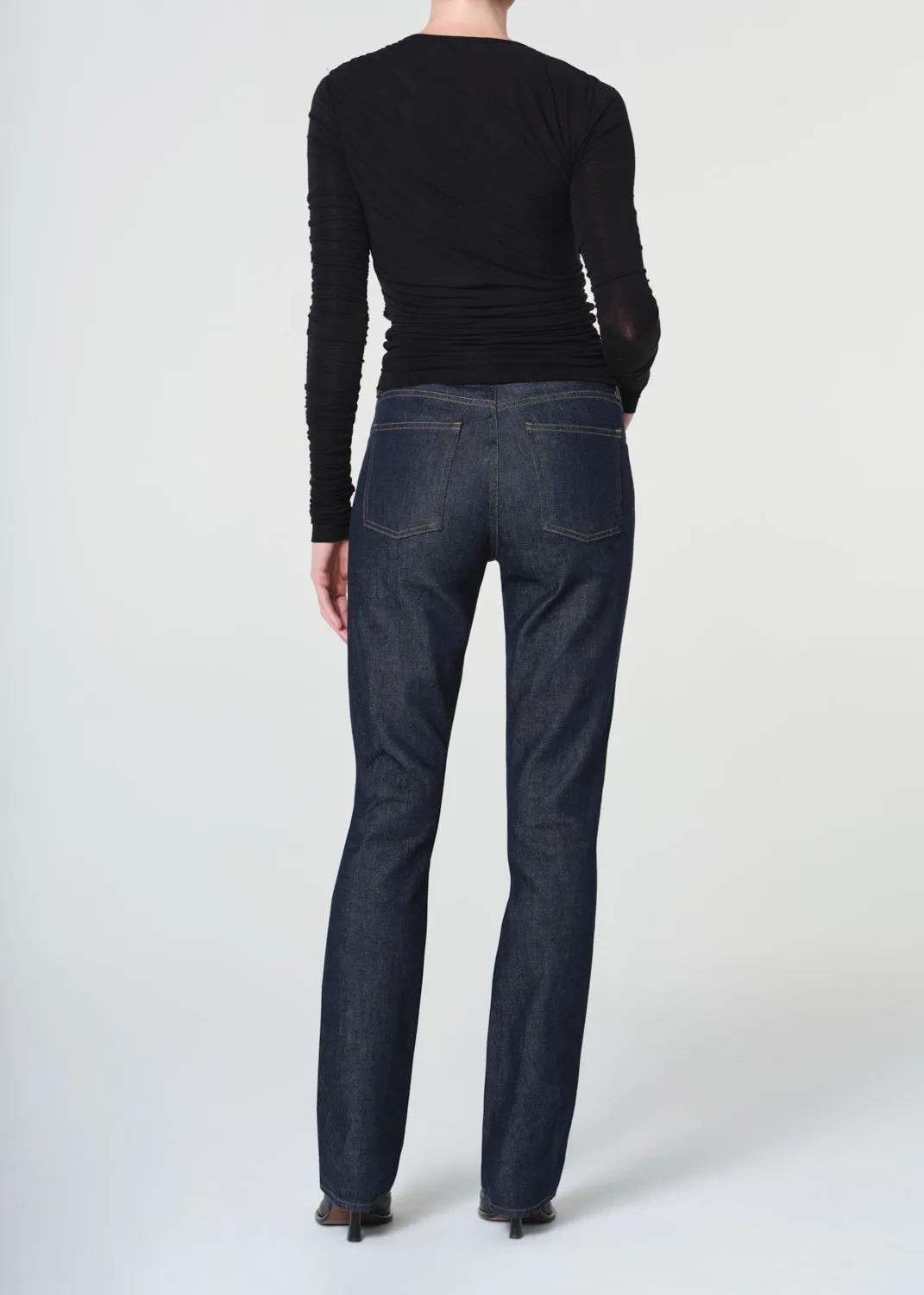 Jetta Stacked Skinny (Weightless Stretch) in Rinse sold by Agolde product image thumbnail 2