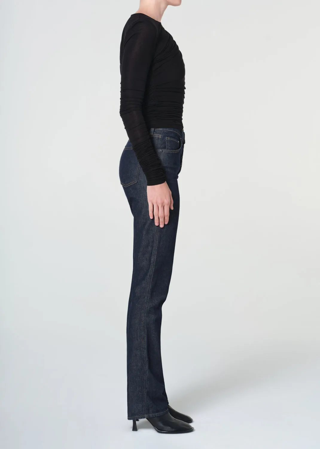Jetta Stacked Skinny (Weightless Stretch) in Rinse sold by Agolde product image thumbnail 3