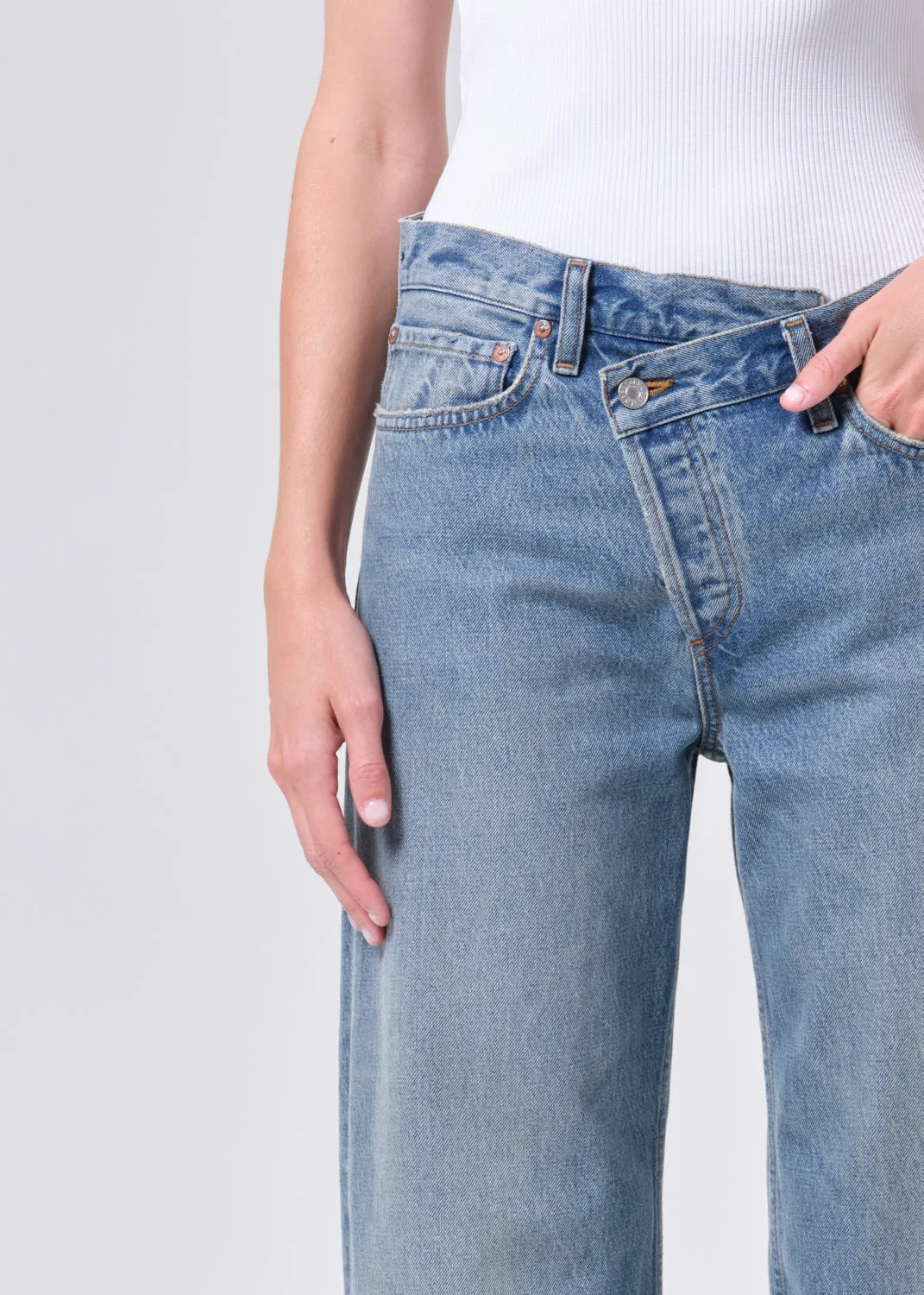 Arc Criss Cross Jean in Conclusion sold by Agolde product image thumbnail 5