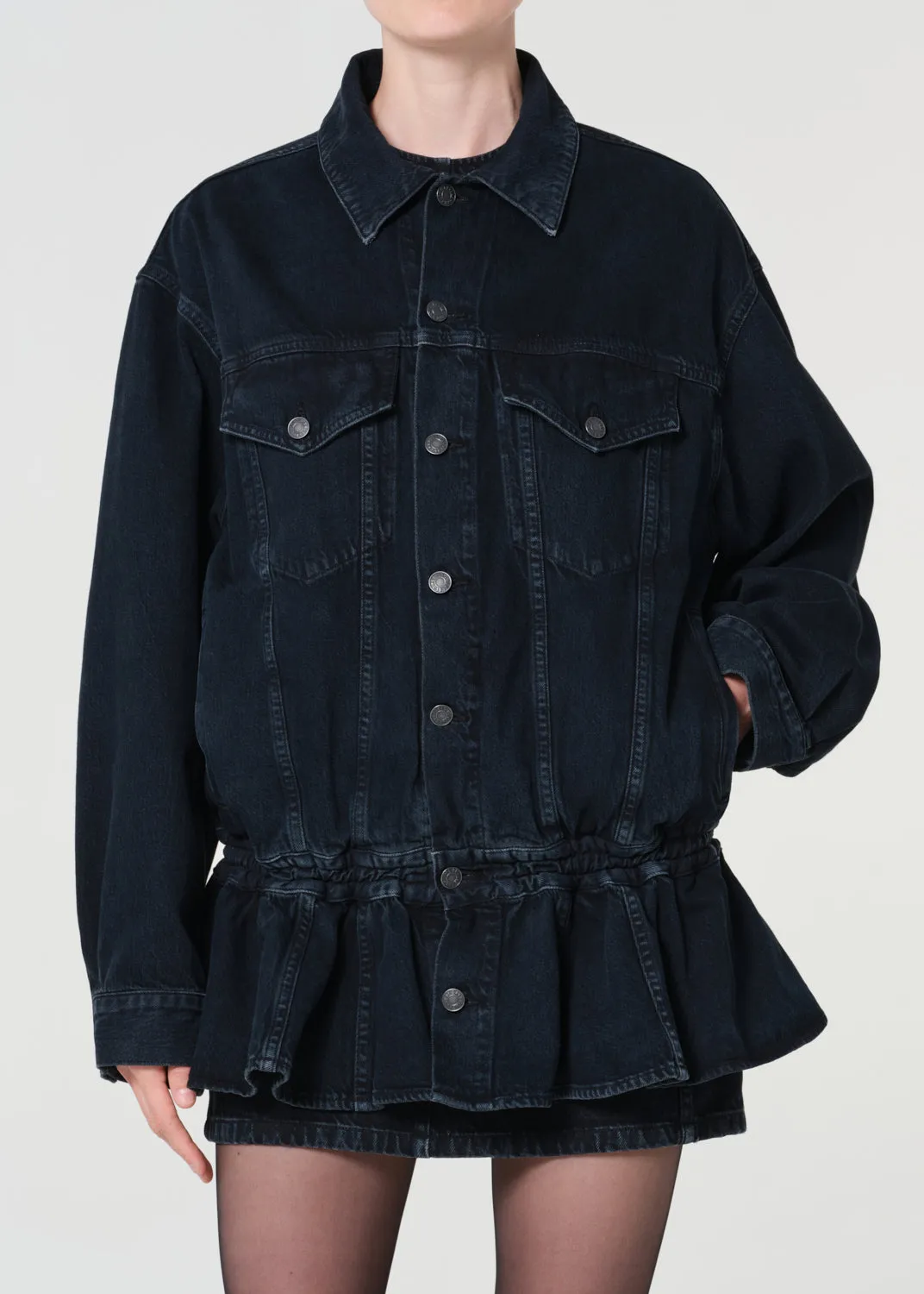 Rubik Jacket in Illusion sold by Agolde