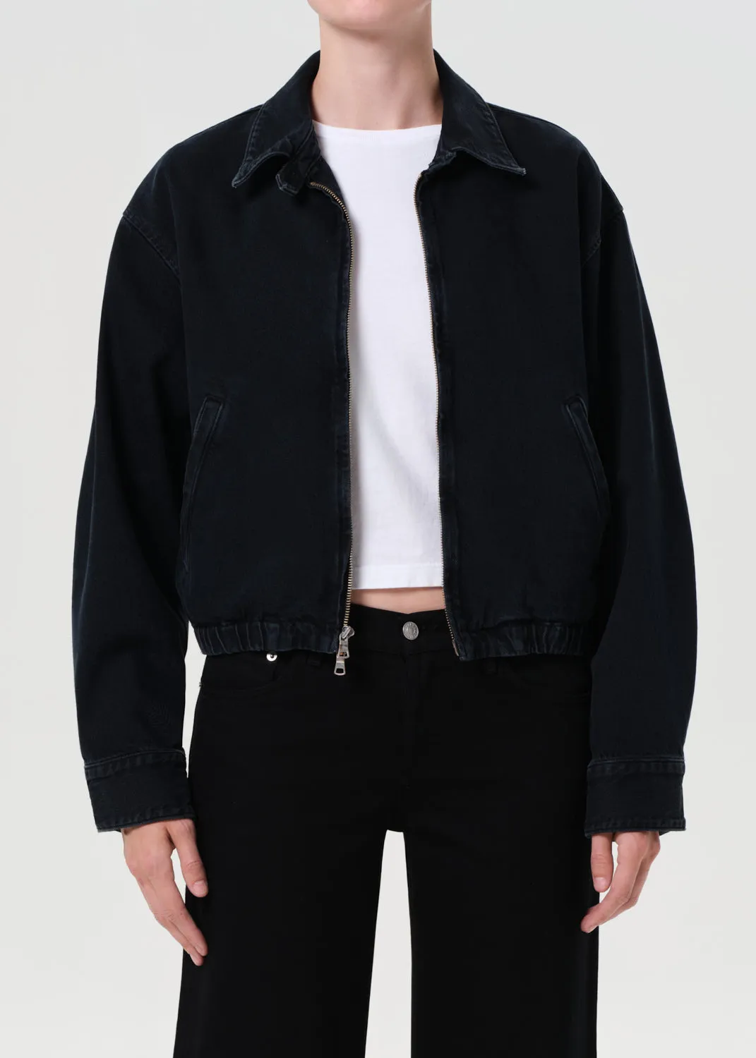 Nile Jacket (Weightless) in Illusion sold by Agolde