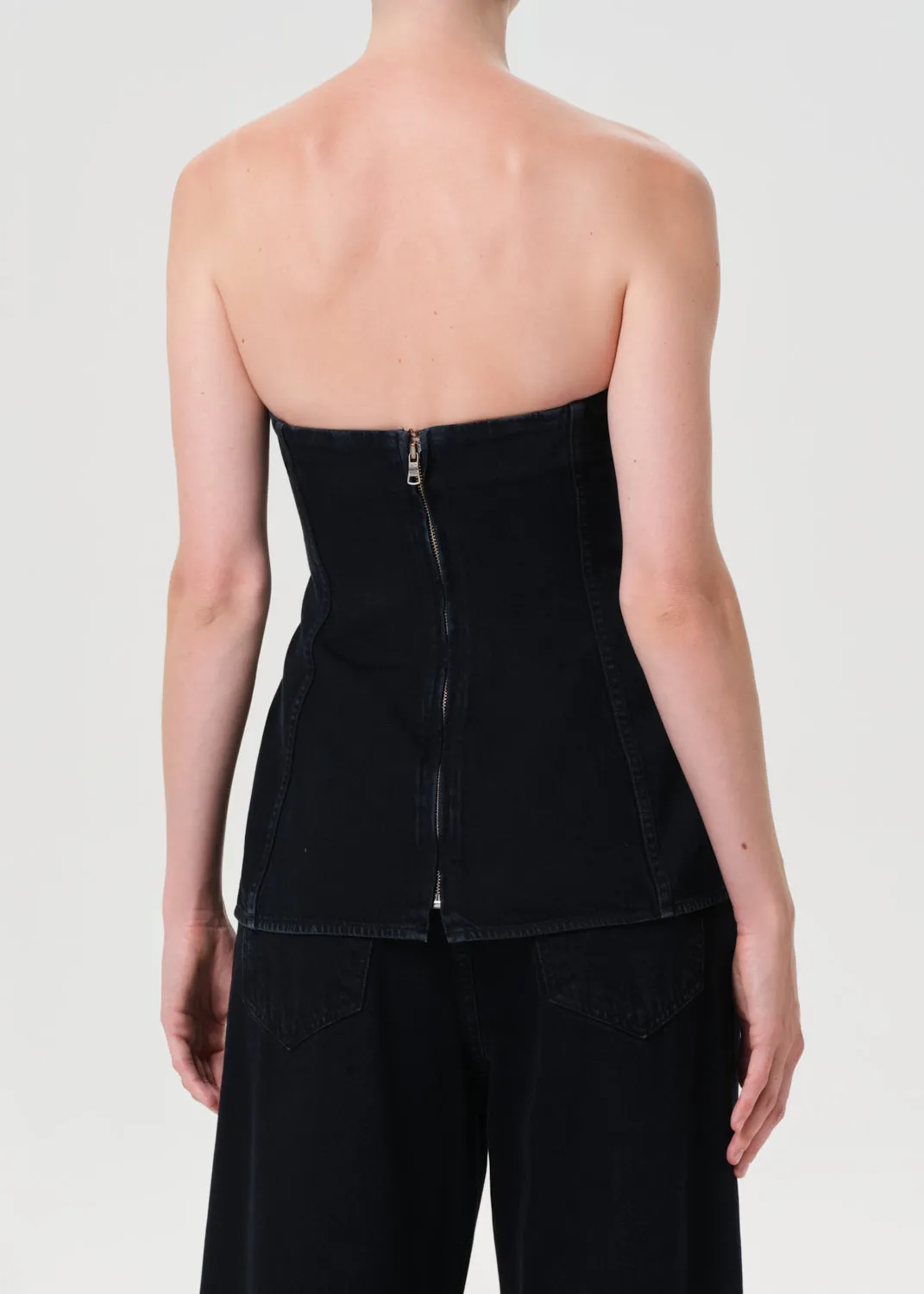 Lara Corset in Night Sky sold by Agolde product image thumbnail 4