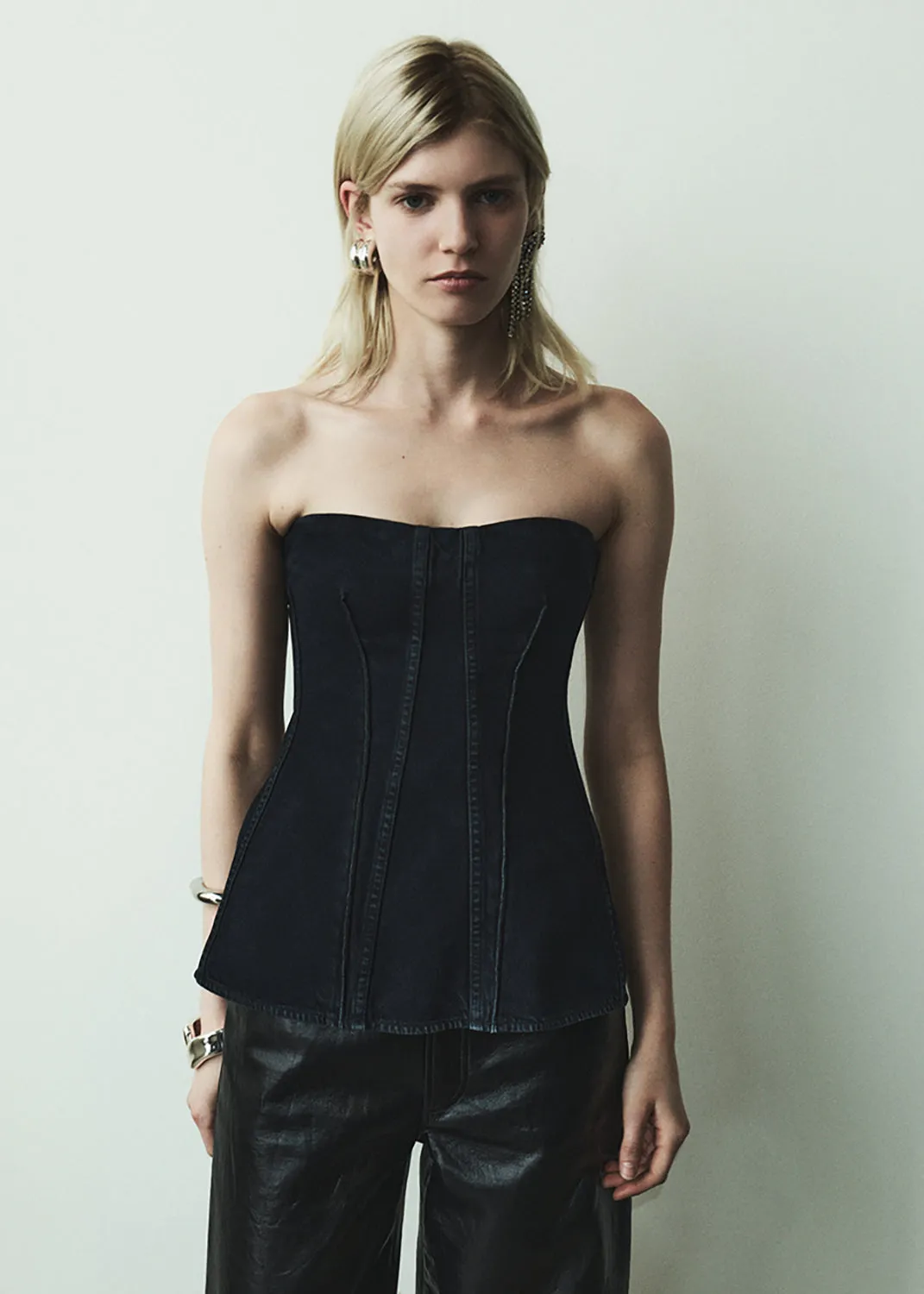 Lara Corset in Night Sky sold by Agolde product image thumbnail 2