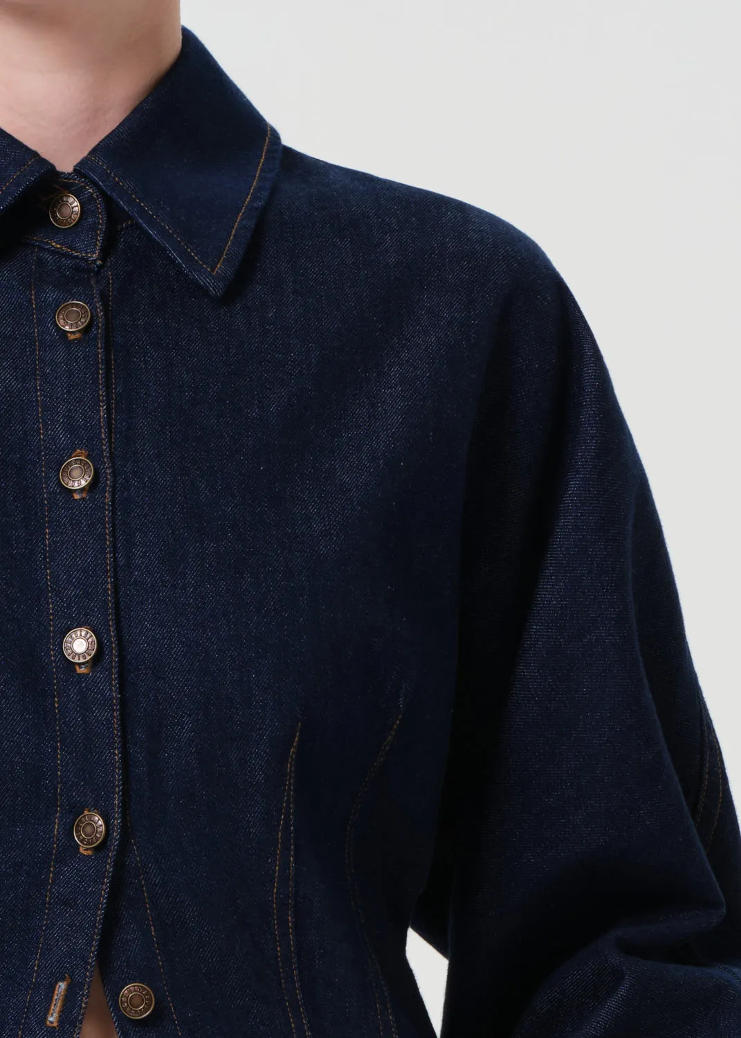 Devon Shirt (Weightless) in Rinse sold by Agolde product image thumbnail 5