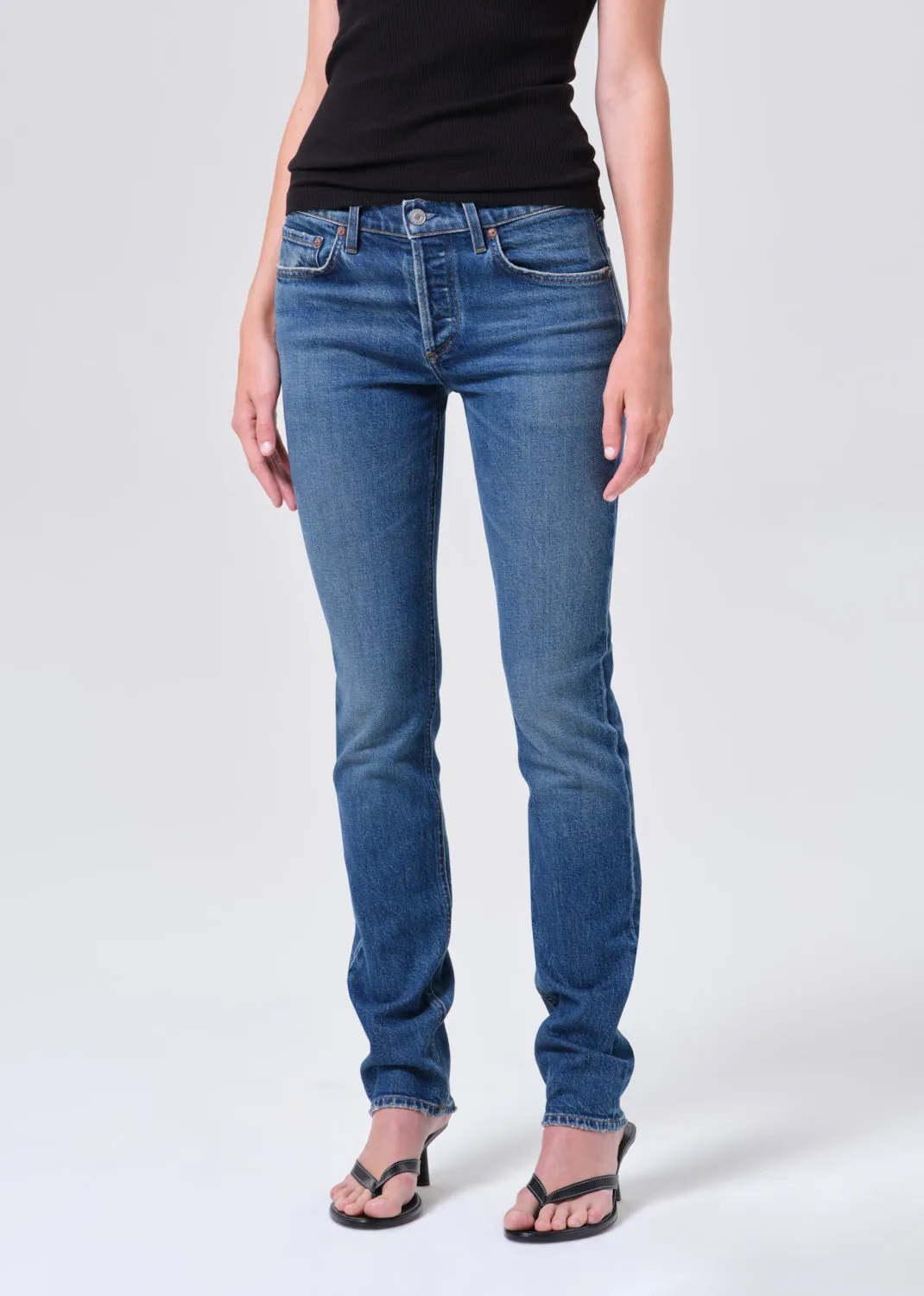 Cocktail Jean 32" (Comfort Stretch) in Outline sold by Agolde product image thumbnail 5
