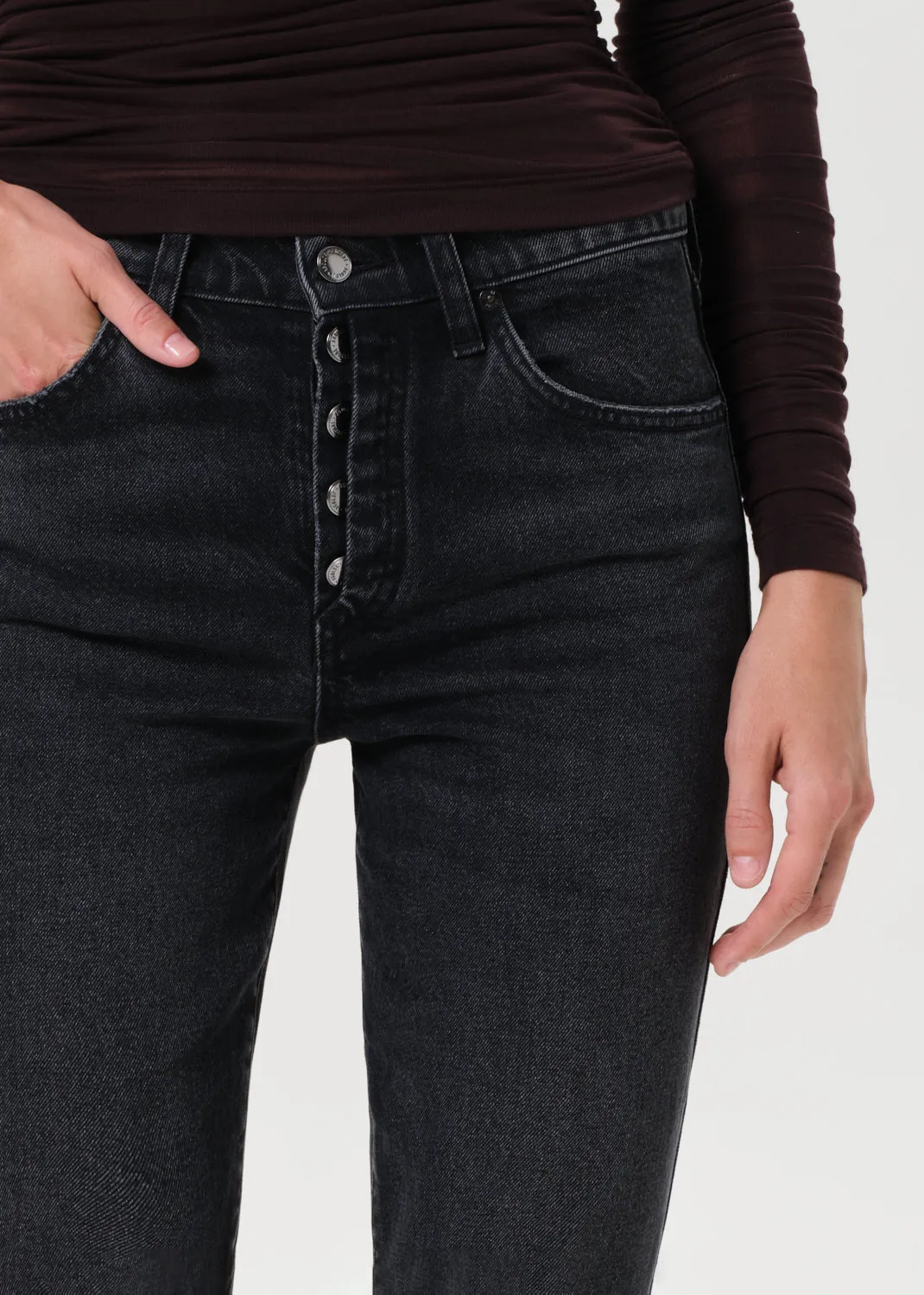 Jetta Stacked Skinny (Comfort Stretch) in Astral sold by Agolde product image thumbnail 5