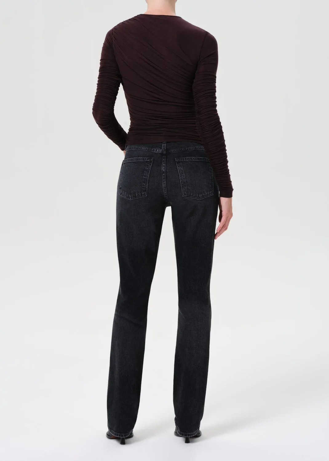 Jetta Stacked Skinny (Comfort Stretch) in Astral sold by Agolde product image thumbnail 2