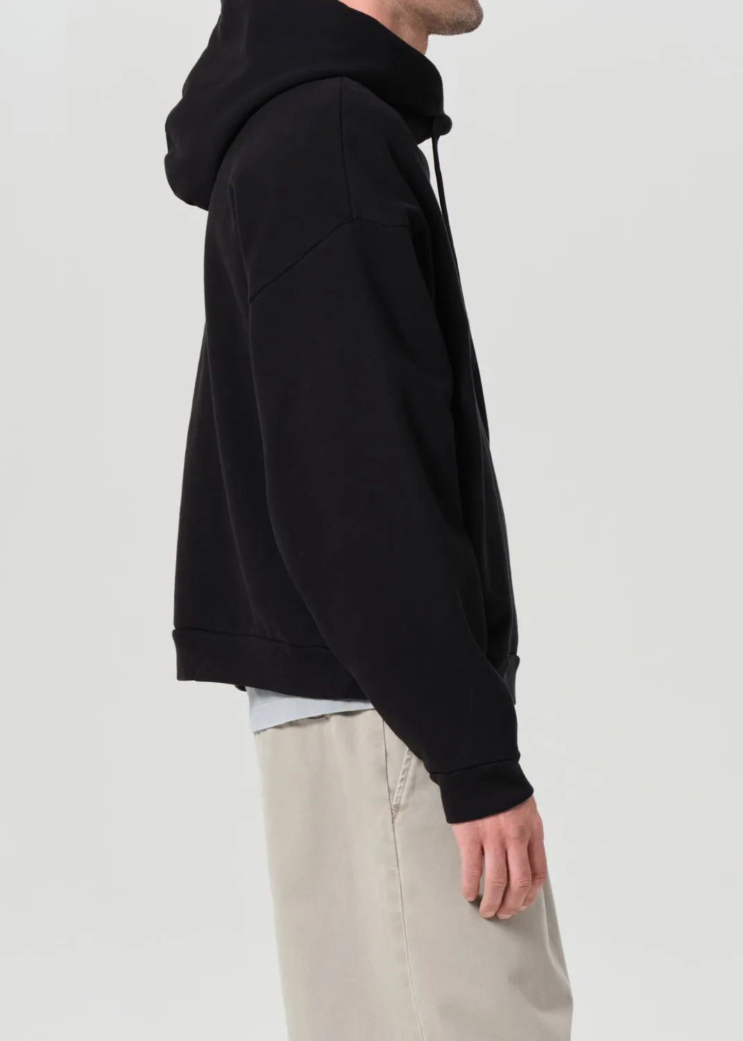 Salford Hoodie in Black sold by Agolde product image thumbnail 3