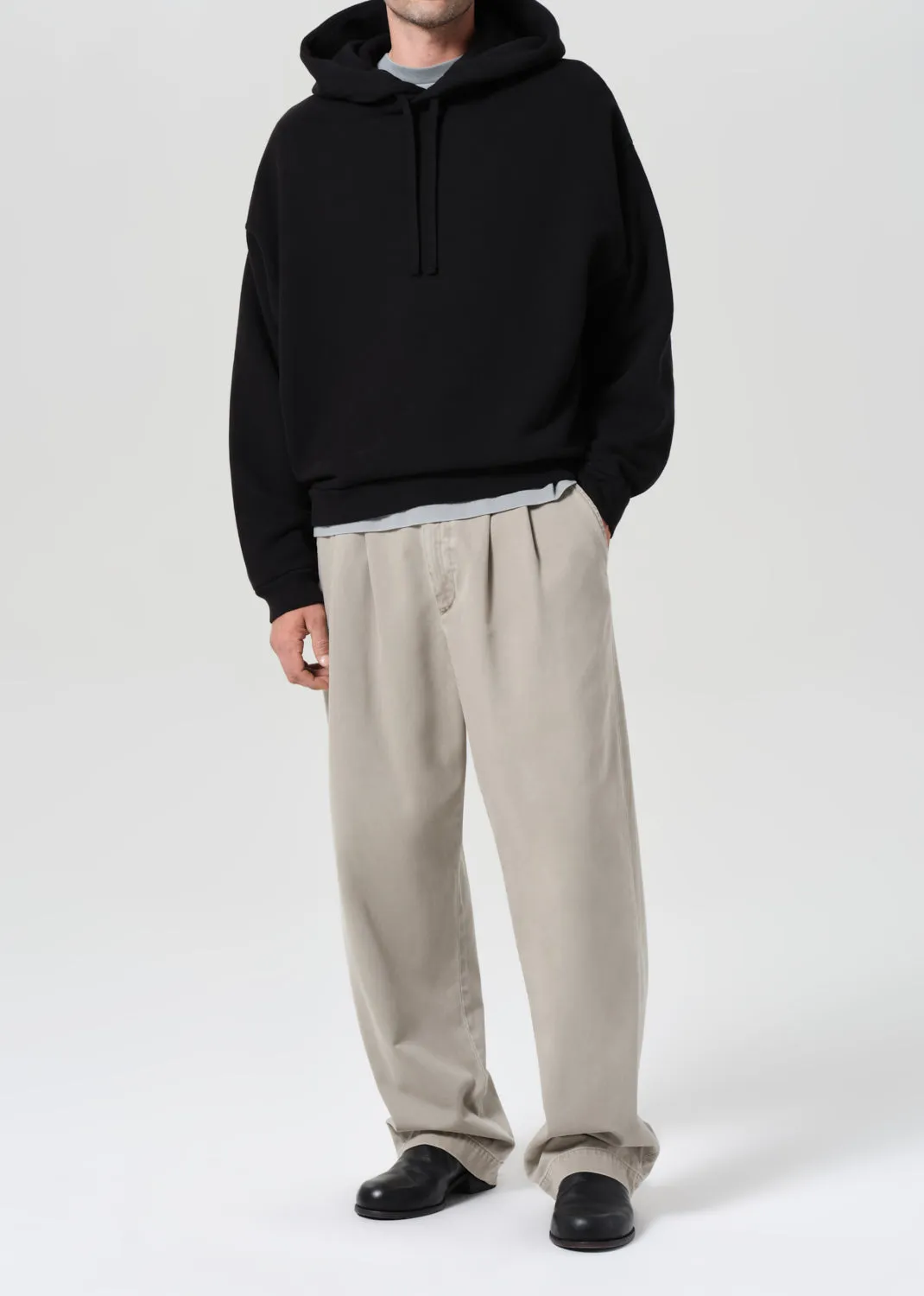 Salford Hoodie in Black sold by Agolde product image thumbnail 5