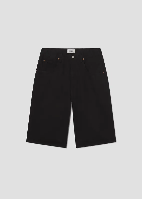 Fusion Skater Short in Curb made by Agolde