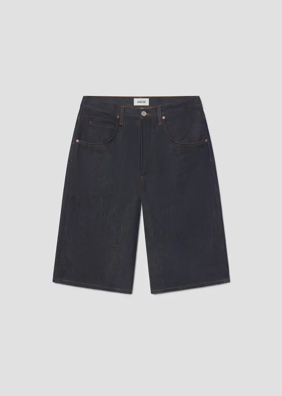 Fusion Skater Short in Raw made by Agolde