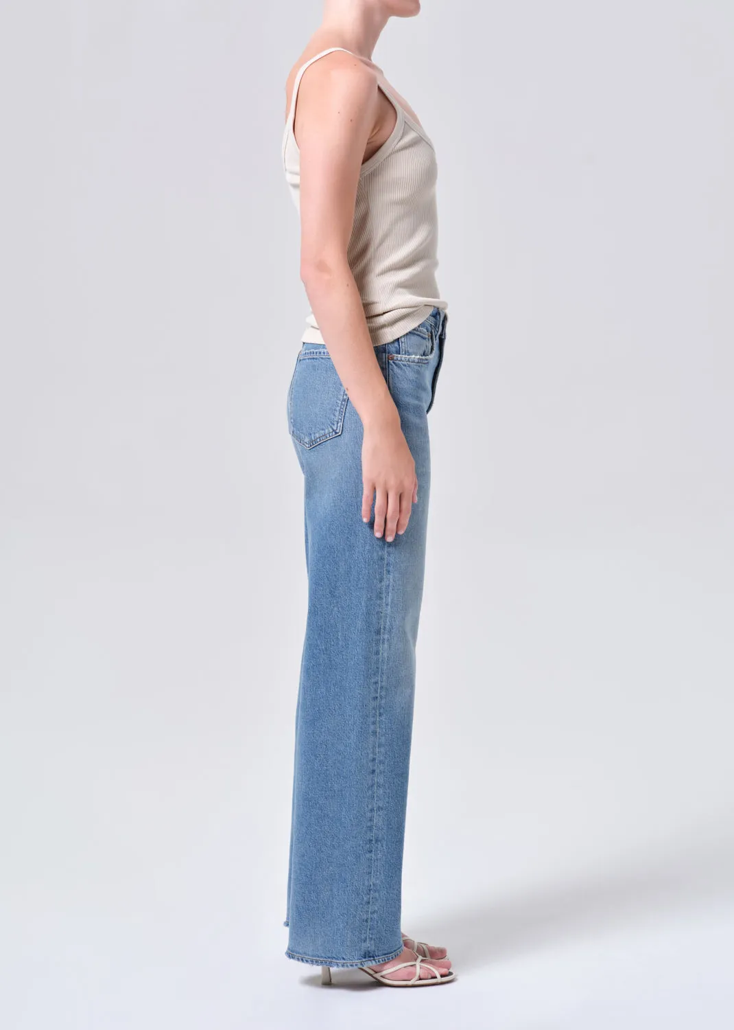 Ren Jean 32" (Weightless Stretch) in Measure sold by Agolde product image thumbnail 3