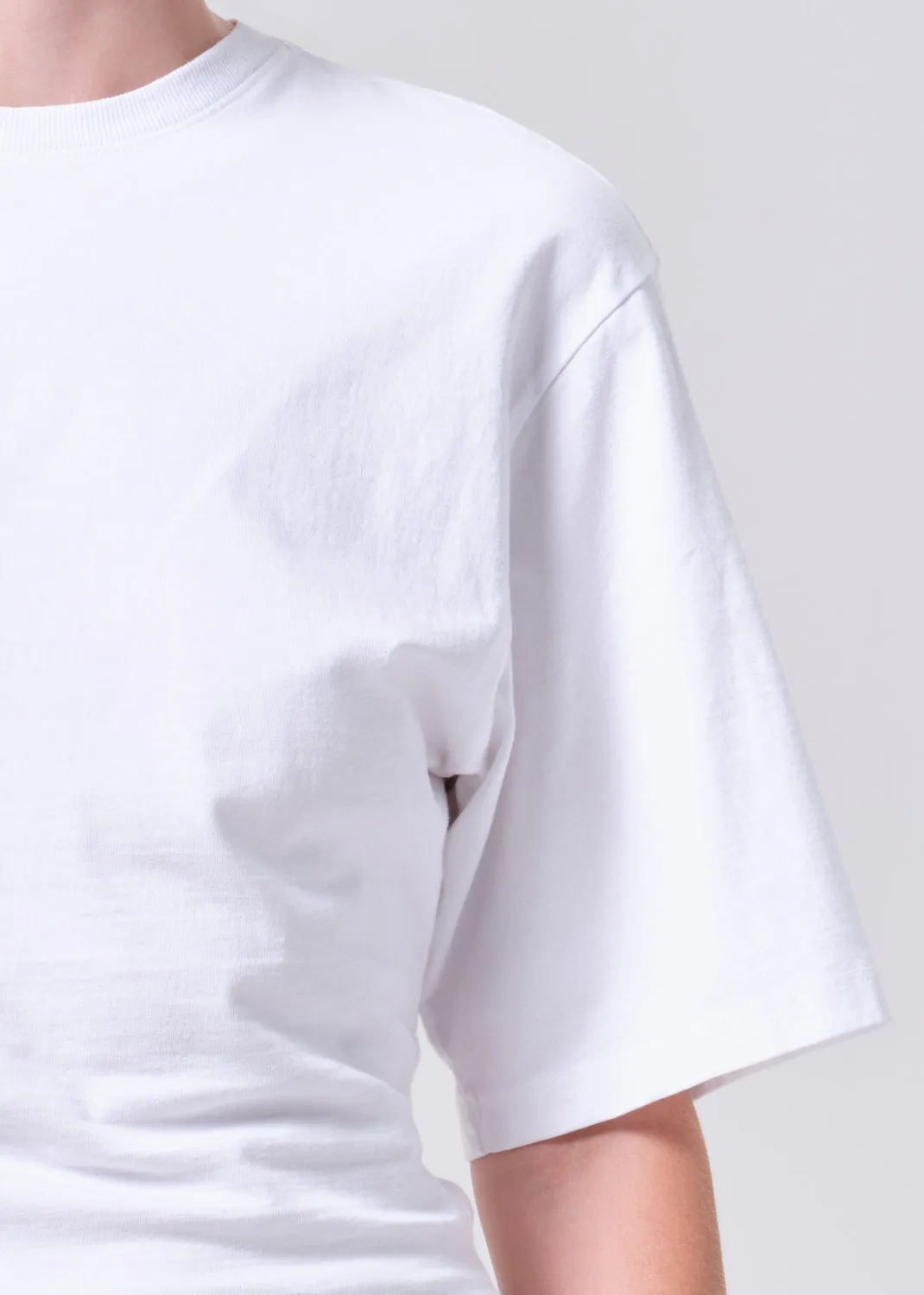 Storey Tee in White sold by Agolde product image thumbnail 5