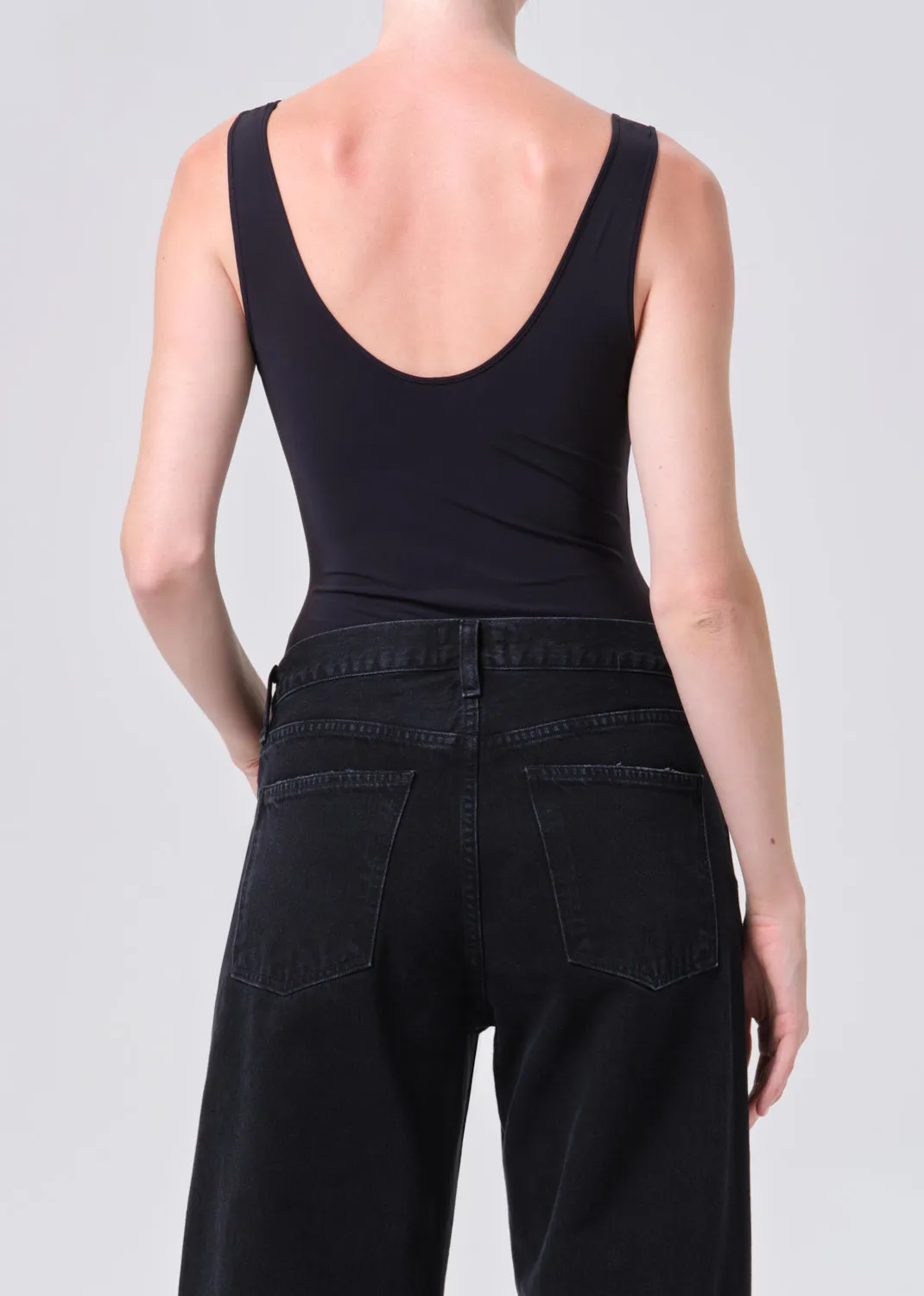 Tora Bodysuit in Black sold by Agolde product image thumbnail 2