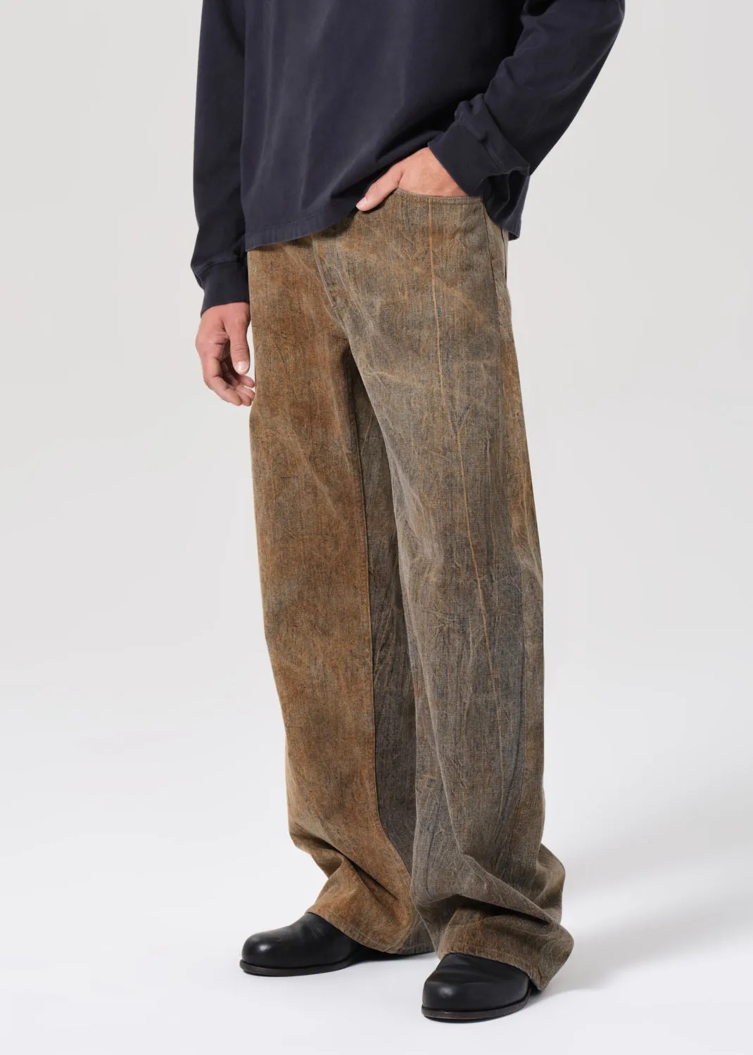 Afton Jean (Comfort Stretch) in Bark sold by Agolde product image thumbnail 5