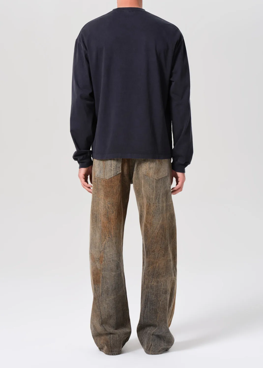 Afton Jean (Comfort Stretch) in Bark sold by Agolde product image thumbnail 4