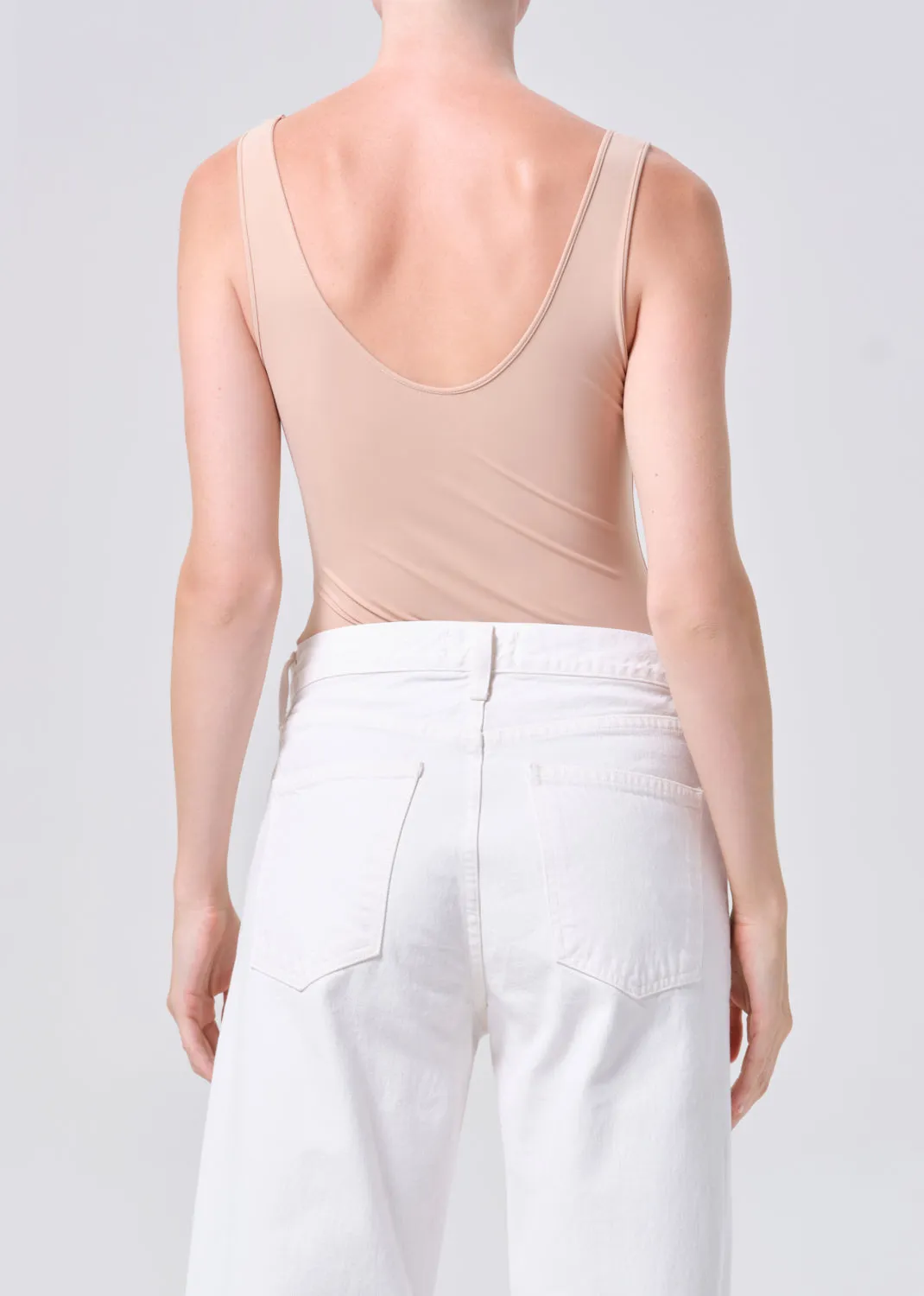 Tora Bodysuit in Nude sold by Agolde product image thumbnail 2