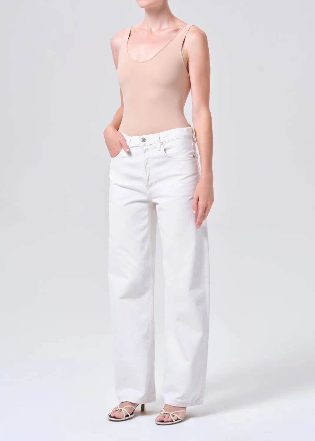 Tora Bodysuit in Nude sold by Agolde product image thumbnail 4