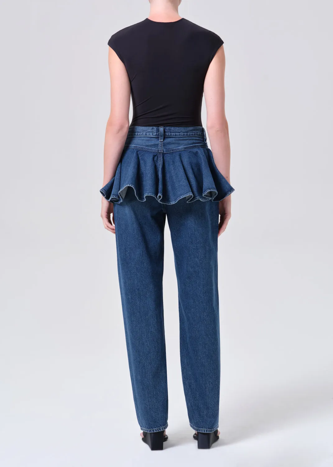 Peplum Jean (Weightless) in Peak sold by Agolde product image thumbnail 2