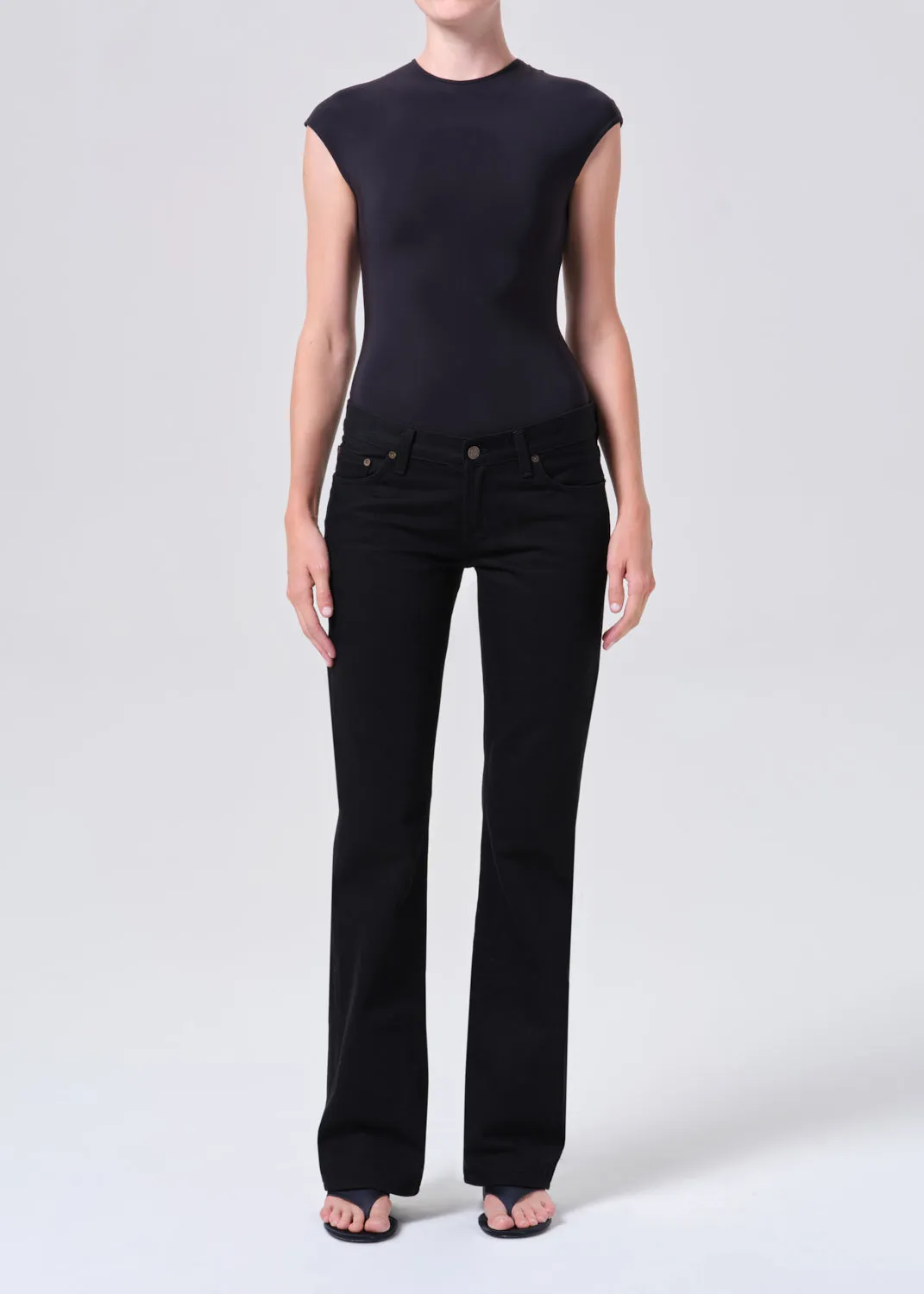 Low Rise Boot (Weightless) in Cover sold by Agolde