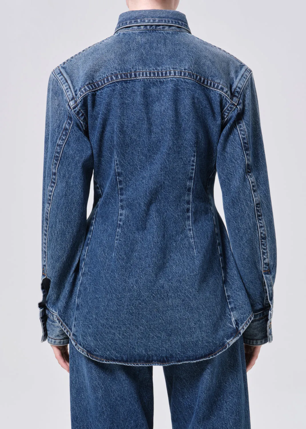 Wilma Shirt (Weightless) in Form sold by Agolde product image thumbnail 2