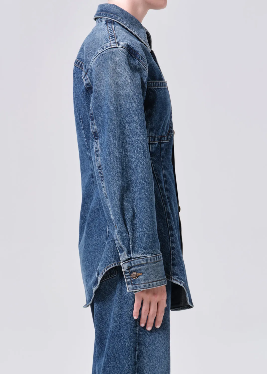 Wilma Shirt (Weightless) in Form sold by Agolde product image thumbnail 3