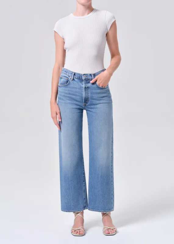 Harper Crop Jean (Weightless Stretch) in Kindle made by Agolde