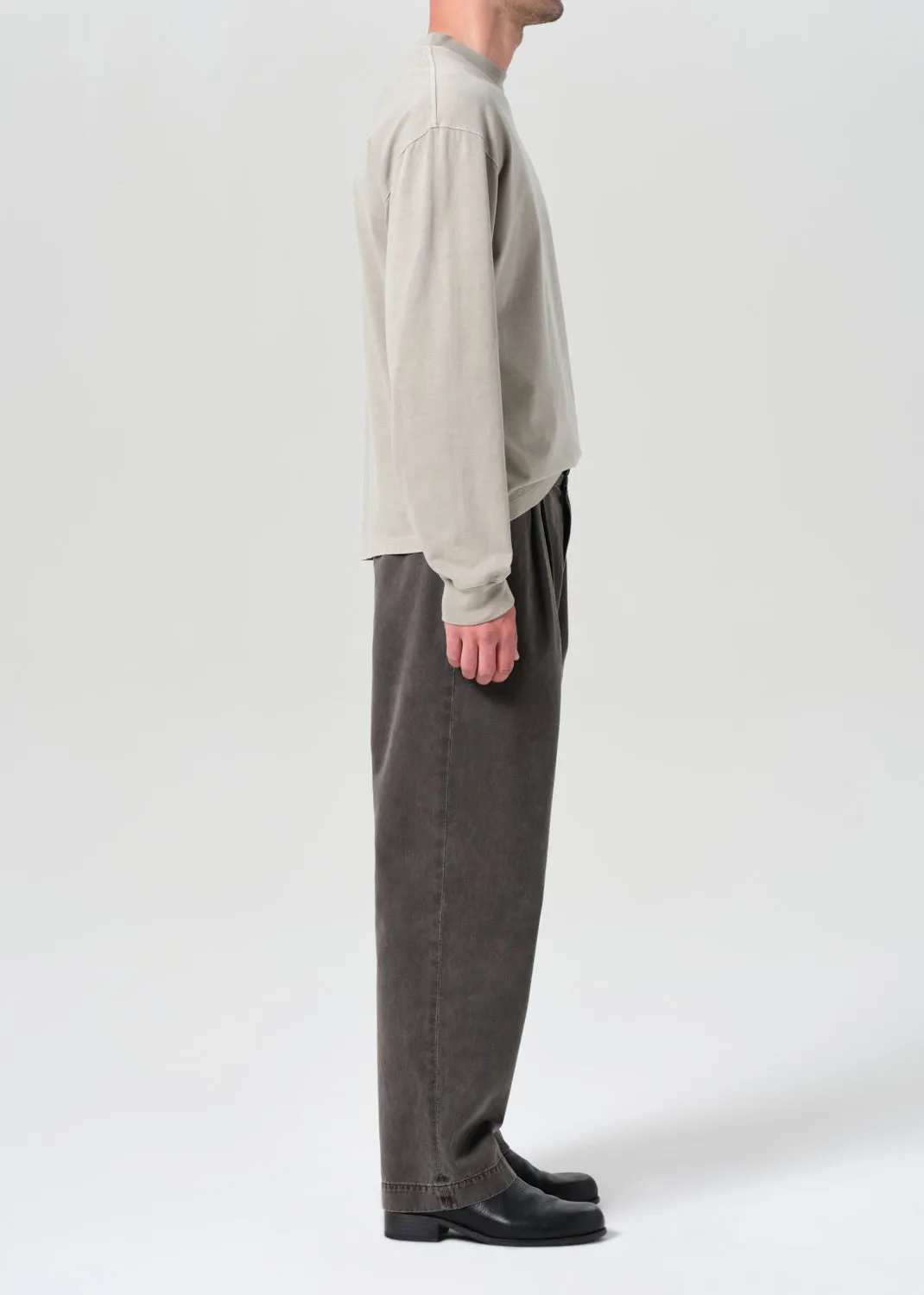 Slater Trouser in Gravel sold by Agolde product image thumbnail 5
