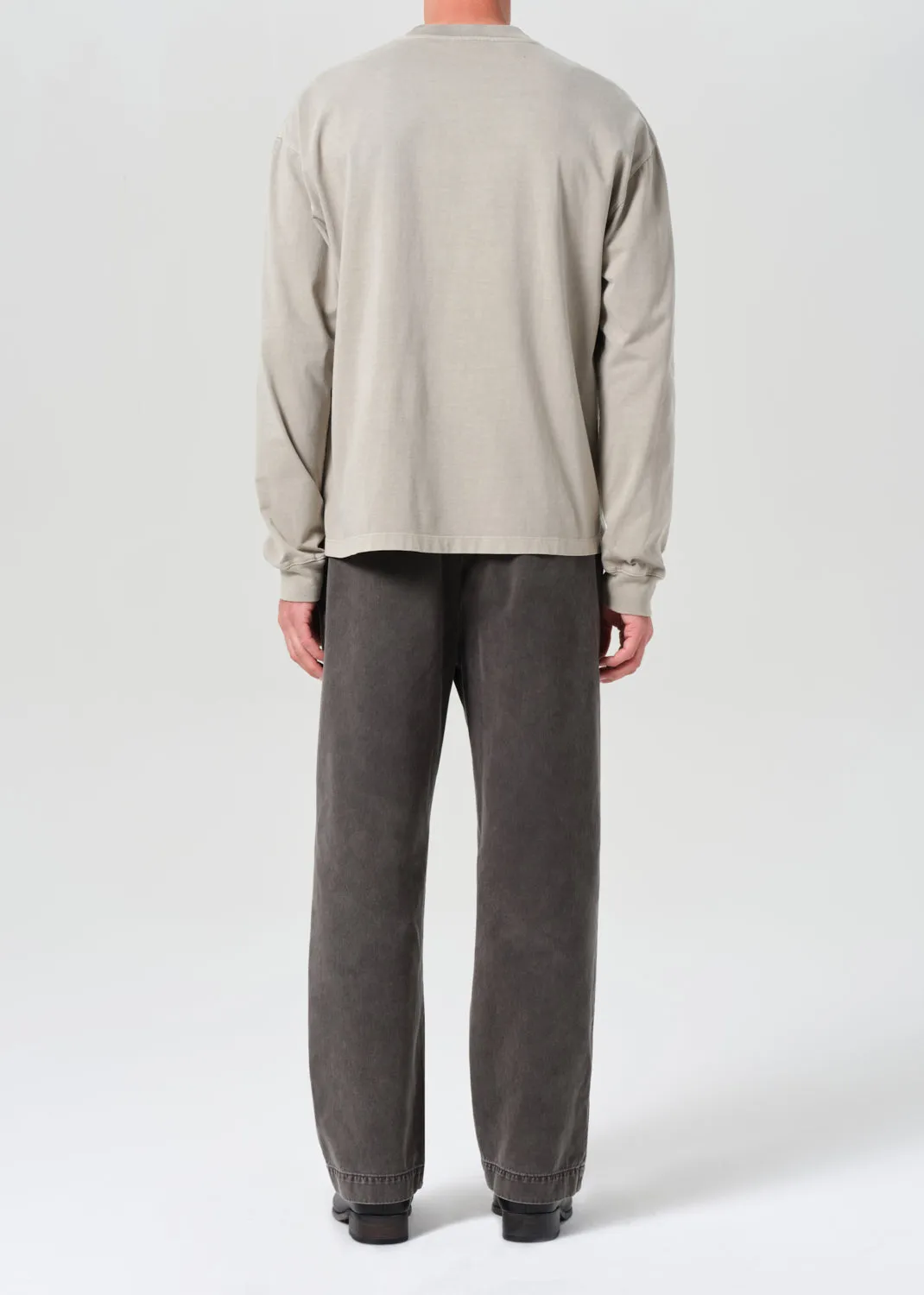 Slater Trouser in Gravel sold by Agolde product image thumbnail 4