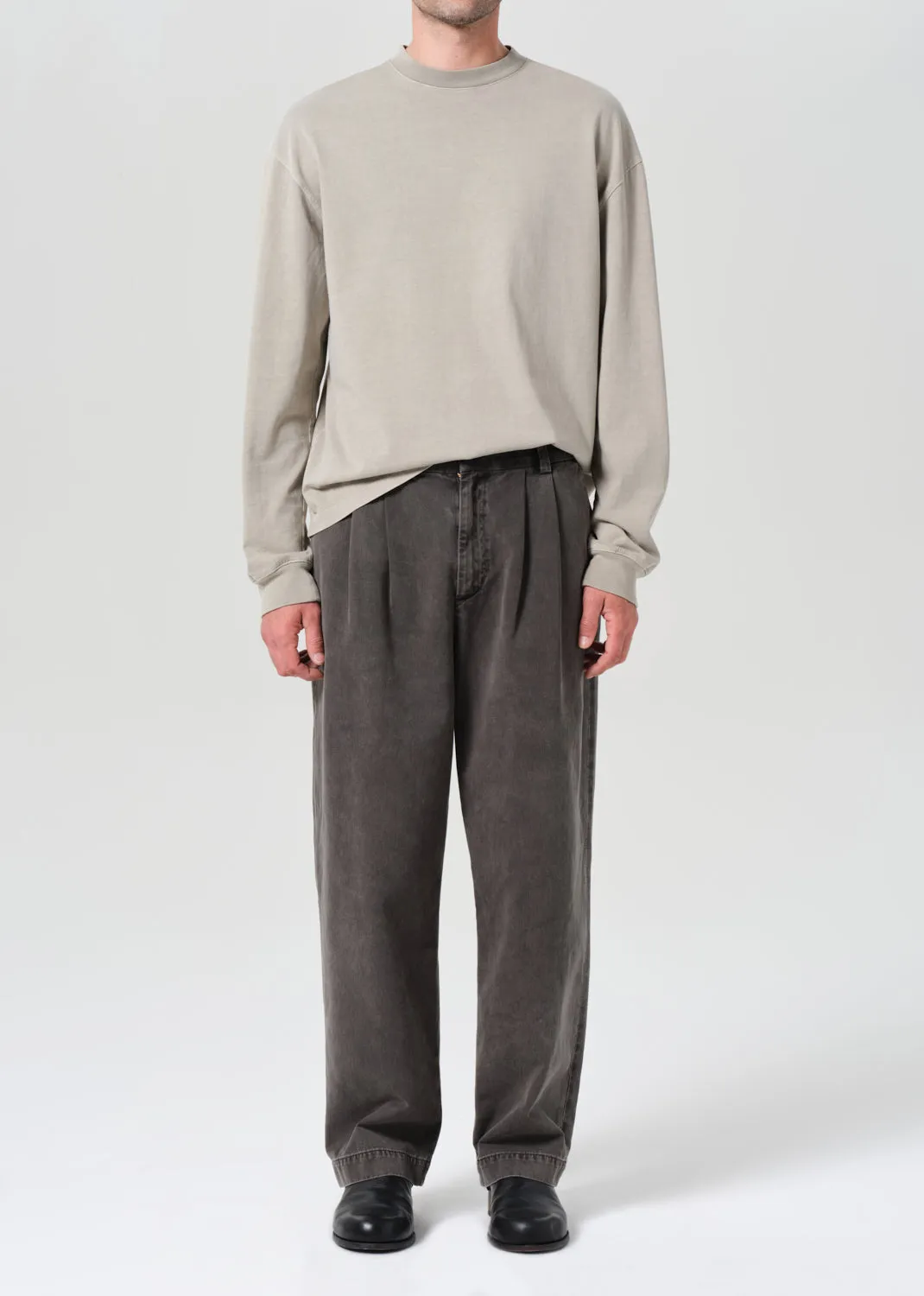 Slater Trouser in Gravel sold by Agolde product image thumbnail 3