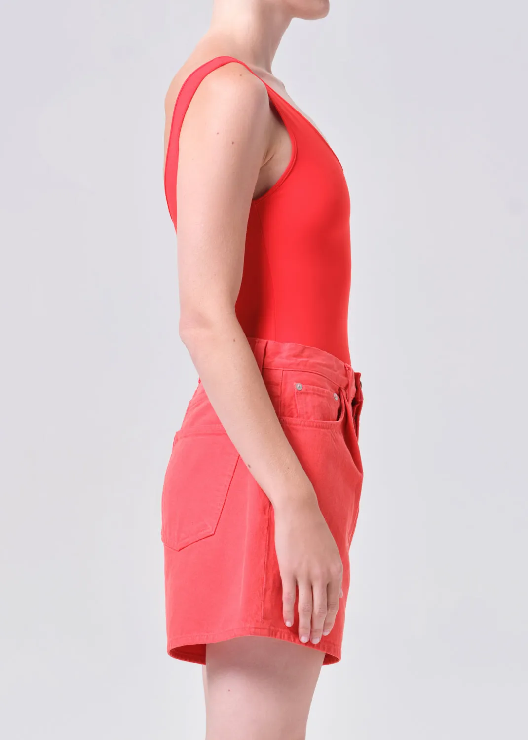 Tora Bodysuit in Vermilion sold by Agolde product image thumbnail 3