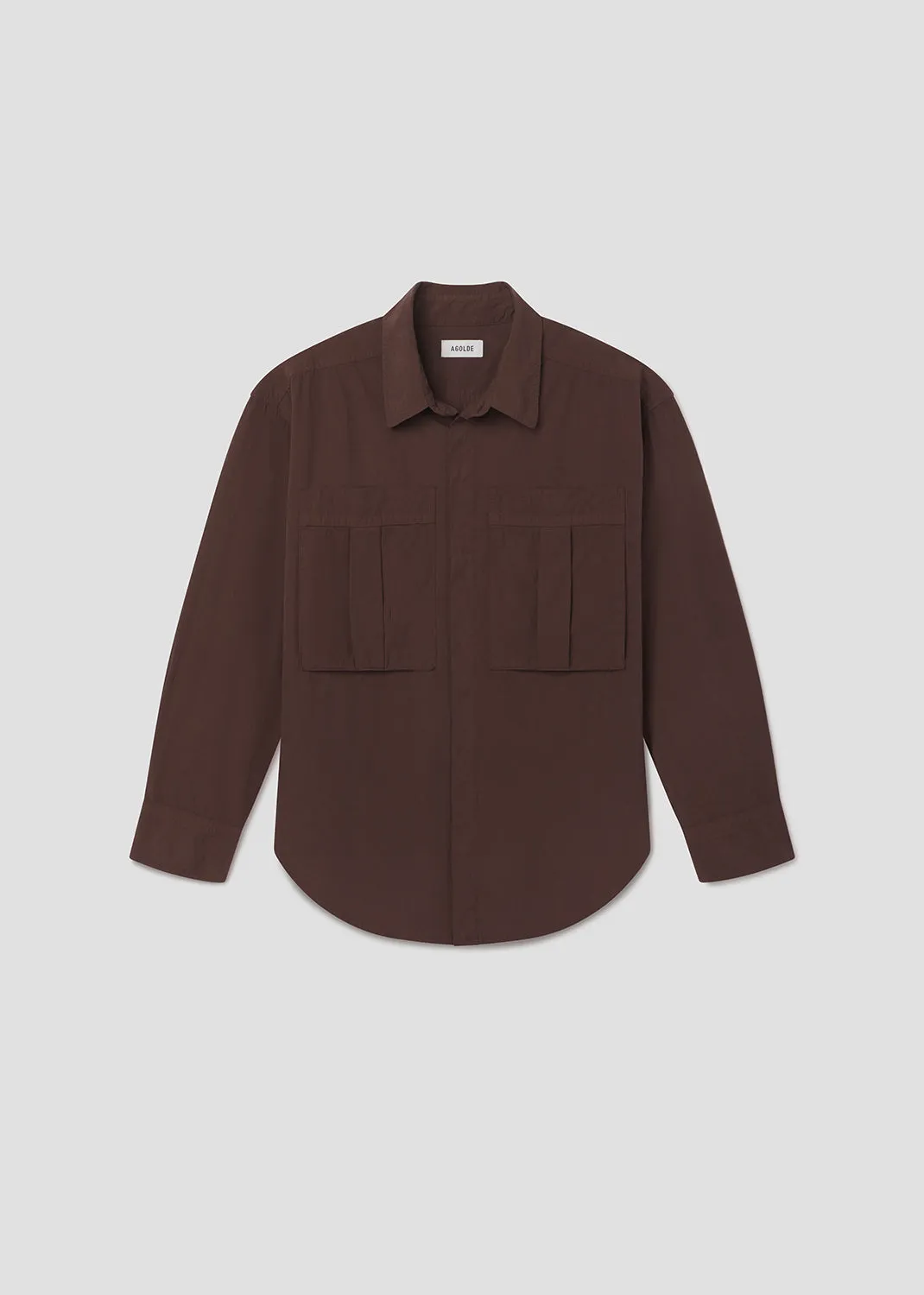 Clark Shirt in Bitter sold by Agolde