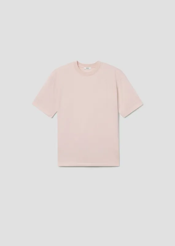 Asha Mock Neck Tee in Foundation sold by Agolde