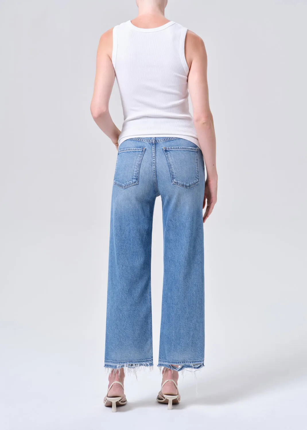 Ren Jean Petite 25" (Weightless Stretch) in Measure sold by Agolde product image thumbnail 2
