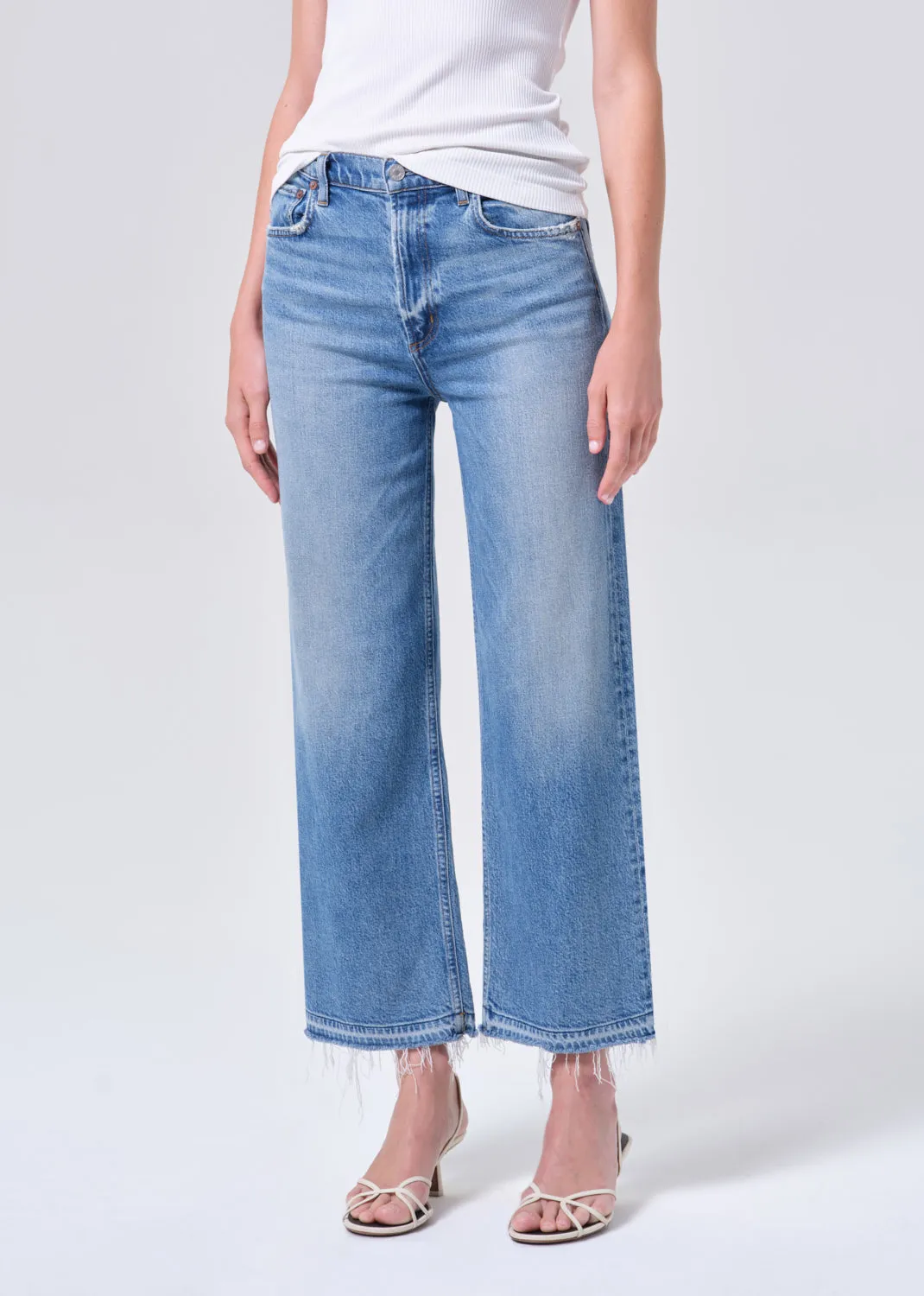 Ren Jean Petite 25" (Weightless Stretch) in Measure sold by Agolde product image thumbnail 4