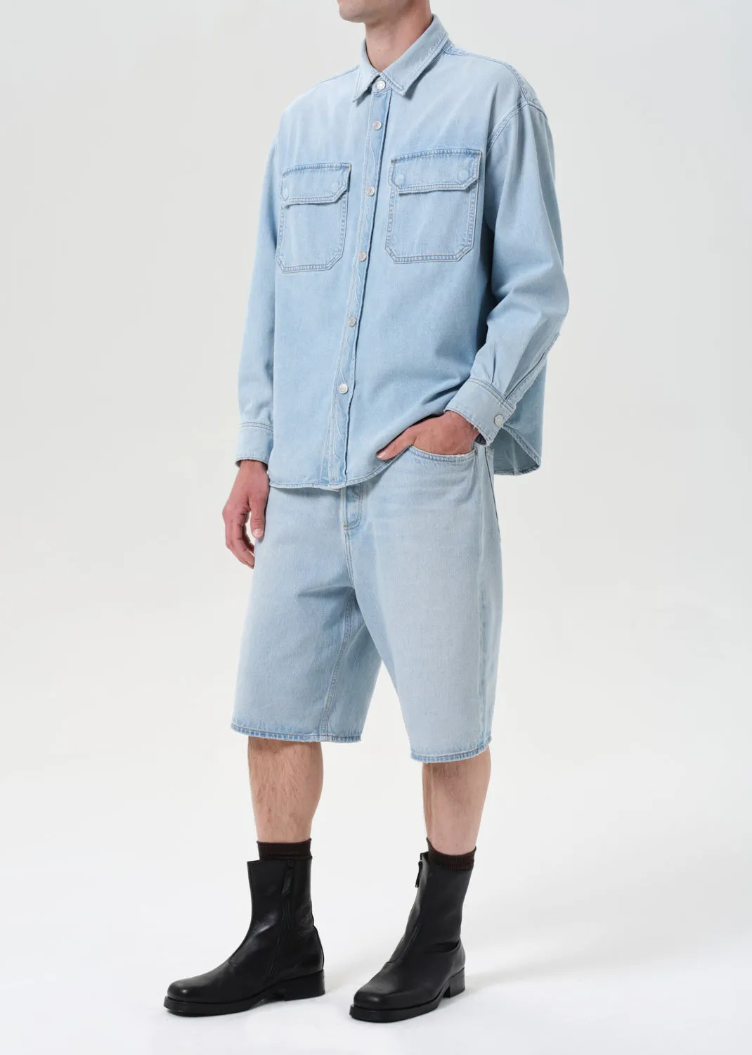 Camryn Shirt in Extract sold by Agolde product image thumbnail 5