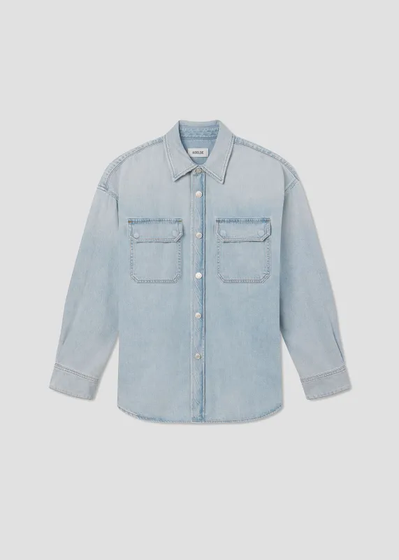 Camryn Shirt in Extract made by Agolde