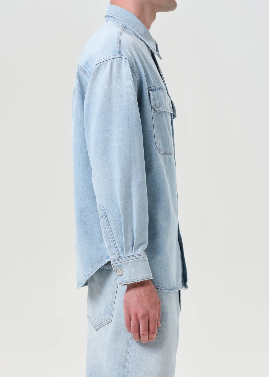 Camryn Shirt in Extract sold by Agolde product image thumbnail 3