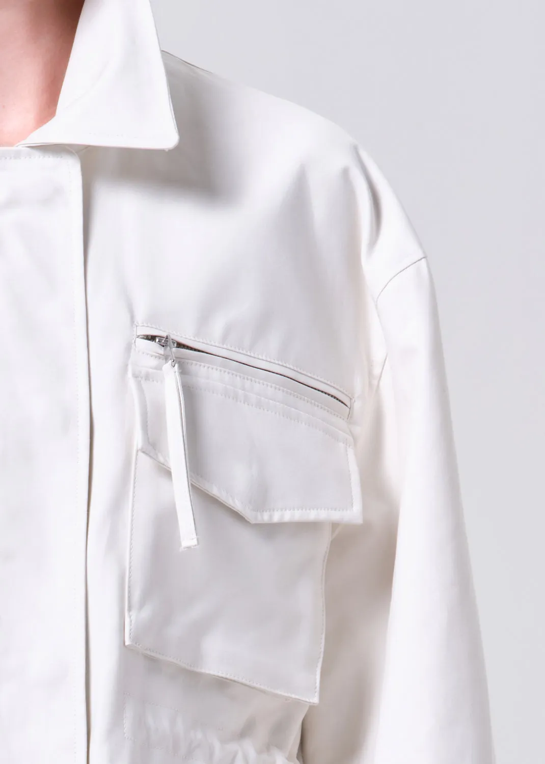 Aubrey Jacket in Chalk White sold by Agolde product image thumbnail 5