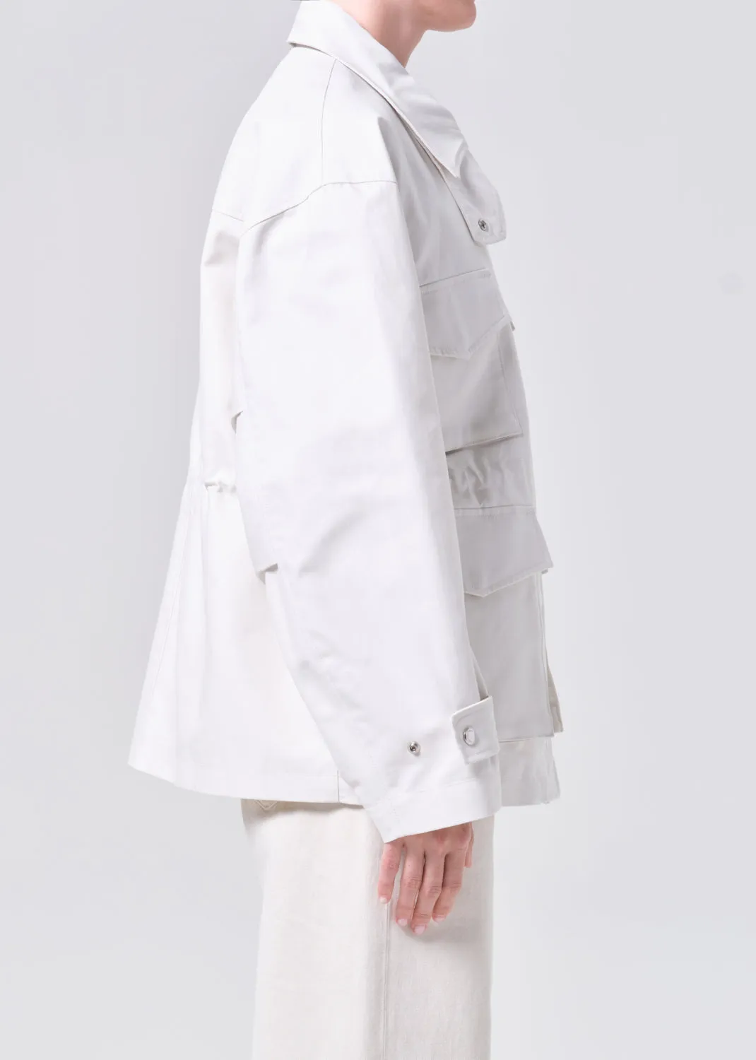 Aubrey Jacket in Chalk White sold by Agolde product image thumbnail 3
