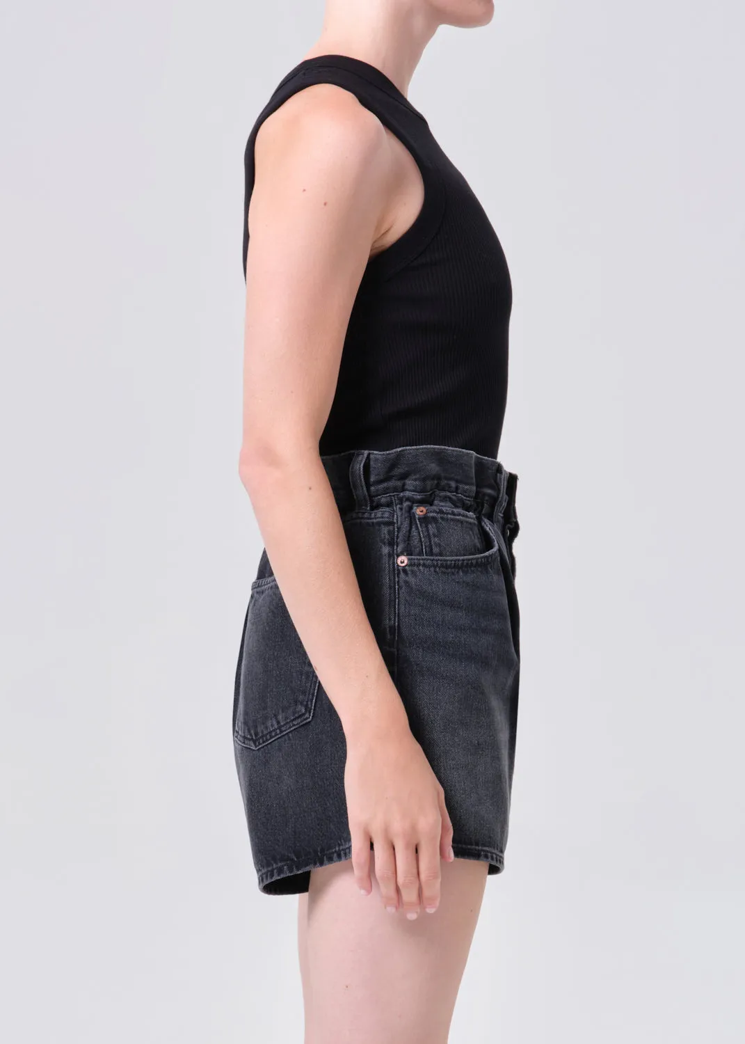 Leigh Tank in Black sold by Agolde product image thumbnail 3