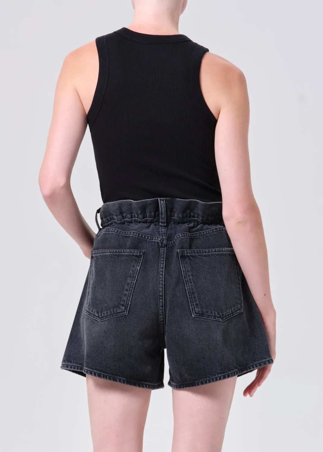 Leigh Tank in Black sold by Agolde product image thumbnail 2